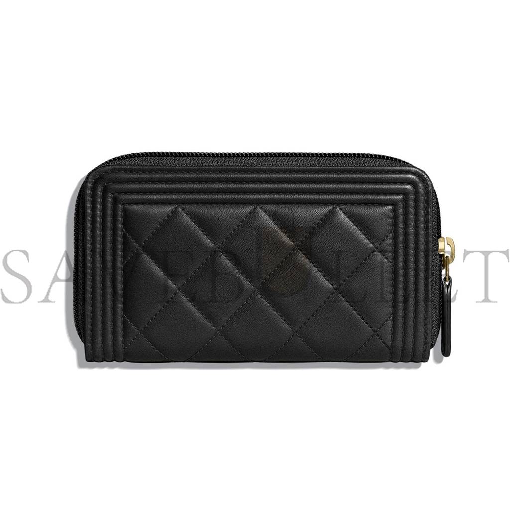 Ch*el boy Ch*el zipped wallet a80566 y07659 94305 (15.5*9*2cm)